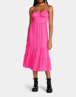 Betsey Johnson Ava Corset Midi Dress<Women Clothing