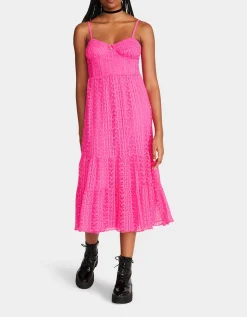 Betsey Johnson Ava Corset Midi Dress<Women Clothing
