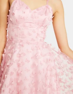 Betsey Johnson Beautiful Butterfly Maxi Dress<Women Clothing