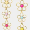 Betsey Johnson Betsey Love Fest Open Heart Linear Earrings<Women Jewelry