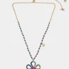 Betsey Johnson Betsey Love Fest Open Heart Necklace<Women Jewelry