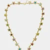 Betsey Johnson Betsey Love Fest Stone Flower Collar Necklace<Women Jewelry