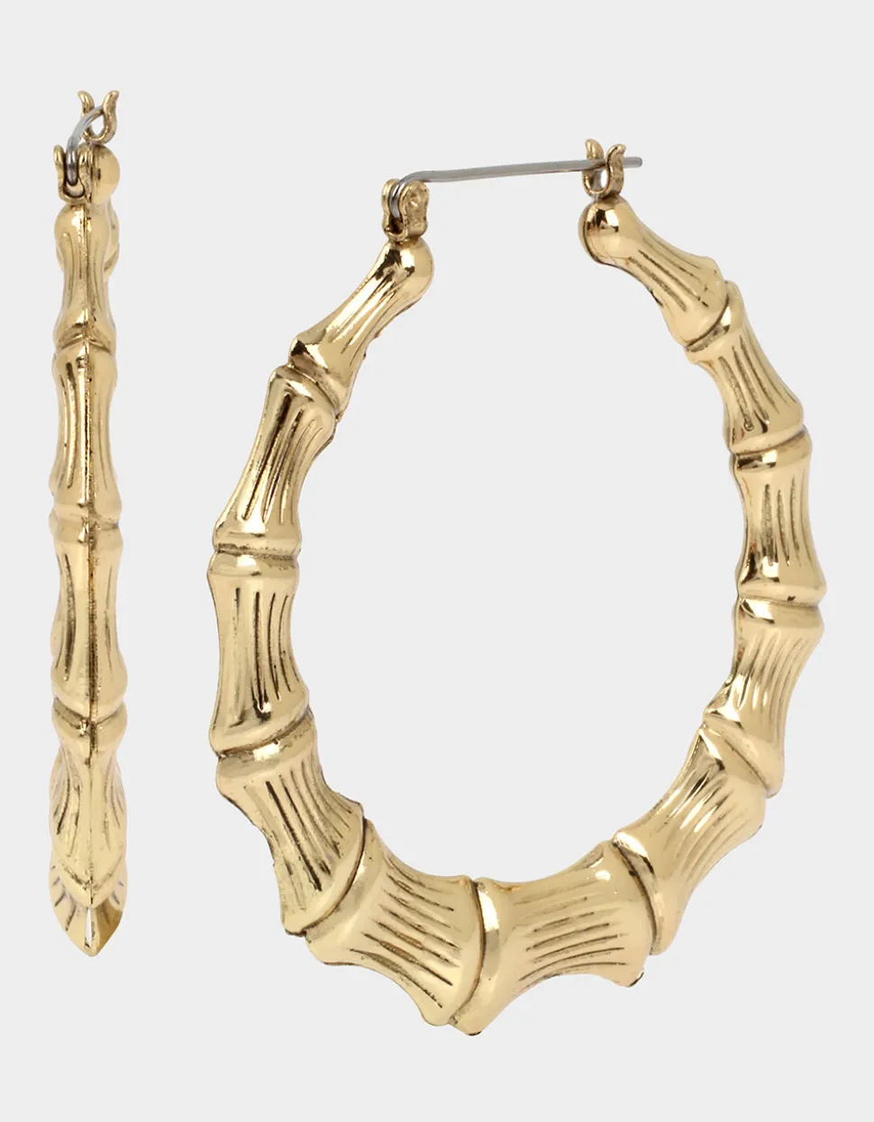 Betsey Johnson Betseys Bamboo Hoops<Women Jewelry