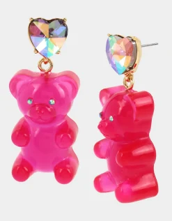 Betsey Johnson Betseys Gummy Bear Drop Earrings<Women Jewelry