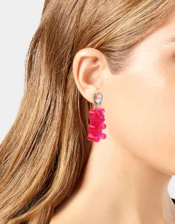 Betsey Johnson Betseys Gummy Bear Drop Earrings<Women Jewelry