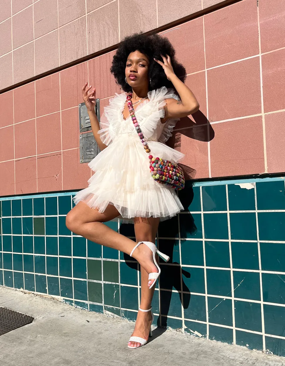 Betsey Johnson Betseys Tiered Tulle Dress<Women Clothing