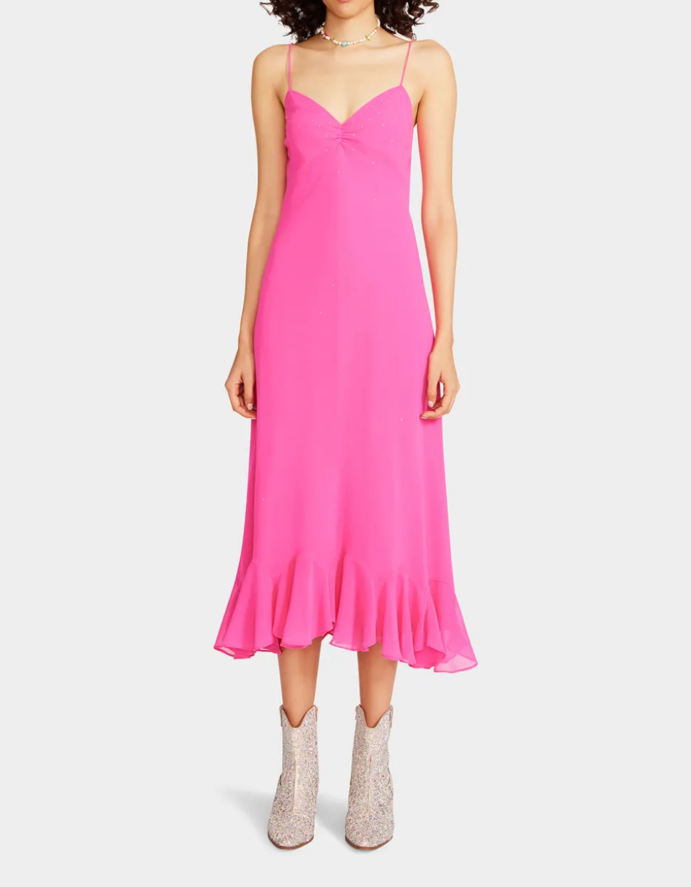 Betsey Johnson Bit Of Bling Slip Dress<Women Clothing