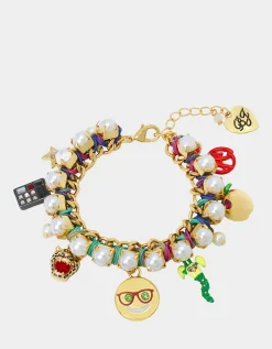 Betsey Johnson Charm School Charm Bracelet<Women Jewelry