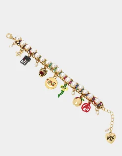 Betsey Johnson Charm School Charm Bracelet<Women Jewelry