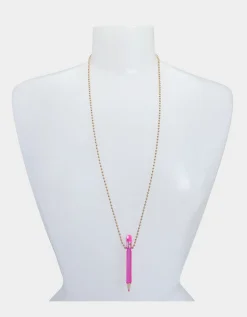 Betsey Johnson Charm School Pencil Pendant<Women Jewelry
