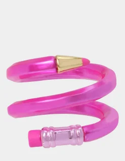 Betsey Johnson Charm School Pencil Ring<Women Jewelry