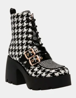 Betsey Johnson Cotton Black/White<Women Shoes