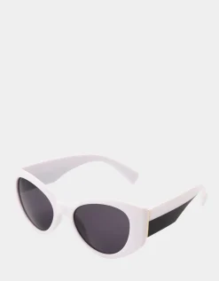 Betsey Johnson Double Take Sunglasses Black/White<Women Accessories