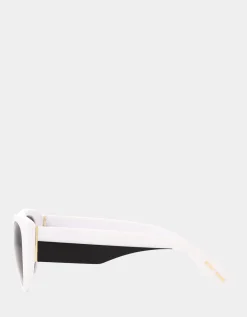 Betsey Johnson Double Take Sunglasses Black/White<Women Accessories
