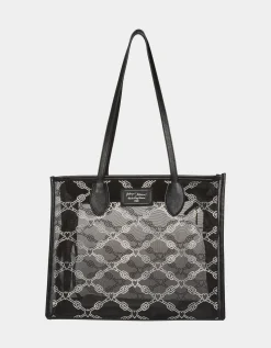 Betsey Johnson Glam Mesh Stone Tote<Women Handbags