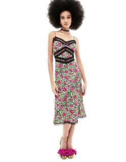 Betsey Johnson Hollywood Midi Dress<Women Clothing