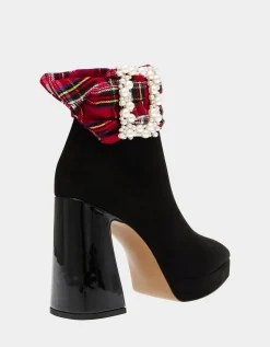 Betsey Johnson Idris Black/Red<Women Shoes