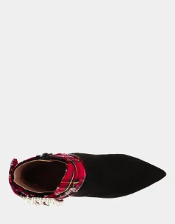 Betsey Johnson Idris Black/Red<Women Shoes