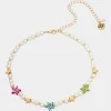 Betsey Johnson Kidult Kitsch Pearl Collar Necklace<Women Jewelry