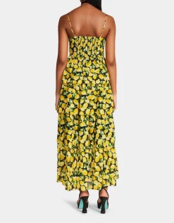 Betsey Johnson La La Lemons Maxi Dress<Women Clothing