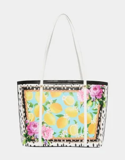 Betsey Johnson Lemon Squeezy Tote<Women Handbags