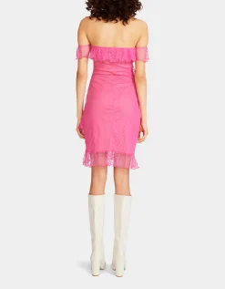 Betsey Johnson Meshing Around Strapless Mini Dress<Women Clothing