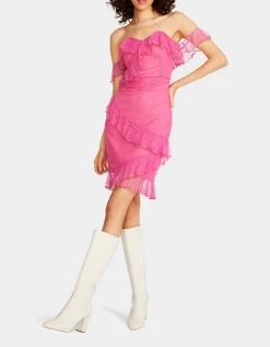 Betsey Johnson Meshing Around Strapless Mini Dress<Women Clothing