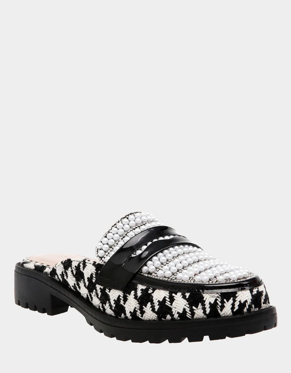 Betsey Johnson Ronin Black/White<Women Shoes