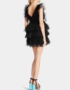 Betsey Johnson Show Off Tiered Tulle Dress<Women Clothing