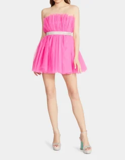 Betsey Johnson Showstopper Tulle Mini Dress<Women Clothing