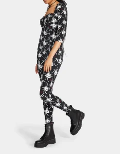 Betsey Johnson 80Th Bash Corset Raglan Top Black/White<Women Clothing