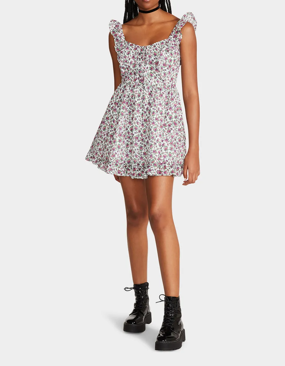 Betsey Johnson Vintage Ditsy Floral Mini Dress<Women Clothing